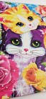 Lisa Frank Playtime Kittens Folder 2014 Roses School Supplies Glitter Cats