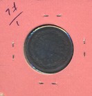 Argentina - 1822 - Early 1 Decimo - Km1 -  3731