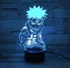 Anime Naruto Shippuden 3d Night Light Led Colorful Lamp For Desk Decor Gift Kids