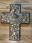Vintage Milagro Cross 9 3 4    Mexico Folk Art