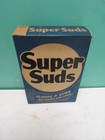 Vintage Super Suds 1950 s Laundry Detergent  Soap Full Unopened Box  Floods Suds