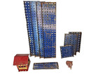 1950s Gilbert Erector Set Parts Lot Vintage Metal Construction Toy Incomplete