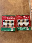 Vintage Criterion Christmas Jingle Bells 6 Bell Card New Old Stock Lot Of 2