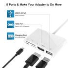 Usb Drive Camera Sd  tf Card Reader With Charging Port For Iphone To Otg Adapter