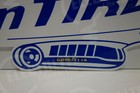 Large 2 Sided Goodyear Blimp Sign 10 1 2  High By 28  Wide  Awesome