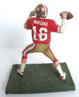 Joe Montana Mcfarlane Nfl Legends Series 2 49ers Hof Qb Loose Complete 6  Figure