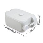 Apluschoice 24l Portable Water Tank Water Storage Container Camping Sink Picnic
