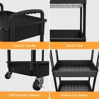 3 Tier Rolling Utility Cart With Drawer rebecat Utility Cart Made Of