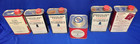 6 Vintage Empty Dupont  Hercules  Imr Powder 1 Lb  Tin Cans