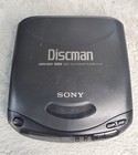 Sony Discman D-141 Vintage Cd Player Mega Bass Tested Working Car Kit Headphones