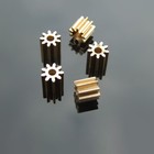 Metal Copper Gear 7t 8 9 10 11-16t Teeth Motor Toy Car Transmission Spindle Gear