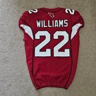 Arizona Cardinals Game Worn Player Issued Trevor Williams 2020 Jersey