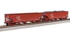 Broadway Limited 7370 Ho Scale Atsf Aar 70-ton Triple Hopper  pack Of 4  Nib