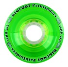 Bigfoot Freeride Longboard Wheels Stoneground Pathfinders 70mm X 45mm 80a Green