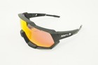 100  Speedtrap Cycling Sunglasses Black W  Red Hiper Lens