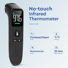 No-touch Thermometer For Adults And Kids - Digital Forehead Thermometer With Hig