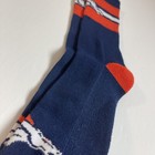 Denver Broncos Adult Socks- 1 Pair- Large  High Quality New Free Ship  c1 