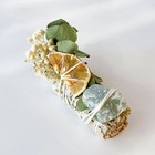 White Sage   Palo Santo Smudge Kit     Selenite Crystal     Floral Aromatic Set