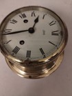 Vintage Ships Bell Clock Schatz Wind Up Mechanical W Germany Working 5 25in Dial
