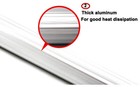 25 Pack T8 4ft Led Tube Bulb 3000k Warm White G13 4 Foot Shop Light Milky Cover