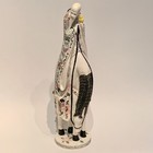 Vintage Chinese Porcelain Shoulao God Of Longevity Horse Figurine Statue 13 