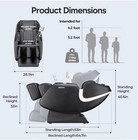 Massage Chair Full Body Control Shiatsu Zero Gravity Massage With Foot Roller