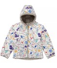 North Face Kids Clay Grey Reversible Perrito Jacket Size 5 Brand New      