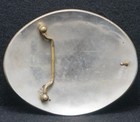 Xb03142 Vintage 1970s  cowboy Riding Bull  Western Trophy Style Mens Belt Buckle