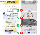 325pcs Retaining Ring Set 304 Stainless Steel External Circlip  15 Sizes C Clip