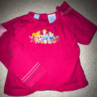 Vintage Disney Oshkosh Tops Girls 4t Lot Of 2 Pink Love Sleeve Princess 90s