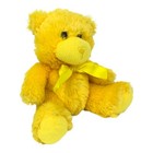 First   Main Yellow 6  Plush Teddy Bear Stuffed Animal Toy