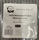 Zenna Home Ultimate Striped Waterproof Fabric Shower Curtain Or Liner 70 X 72