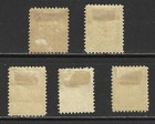 Palestine Stamps  j1-j5  -- Set  1st Postage Dues   -- 1923 -- Unused
