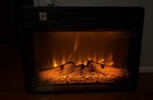 23 Inch 120v 1400w Electric Adjustable Recessed Fireplace Insert heat With Timer