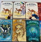 Vintage Camel Cigarette Packs Empty Lot Of 25 Artist Series Art Box Excellent 
