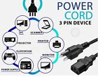 3 Prong Ac Premium Power Cord Standard 6 Feet