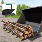 Clamp On Debris Fork For 48 60  Bucket Pallet Fork Attachments Skidsteer Tractor