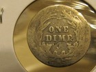 Scarce 1901-s Barber Dime     Tough To Find In All Grades   Item  6b032h   