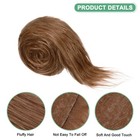 Faux Fur Fabric Precut Strips 59x2 Inch For Diy Crafts Christmas Brown