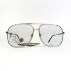 Vintage Serengeti Sunglasses Mens 5078m Species Gold Aviator Blue Photochromic