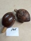 Lot Of 2 Nos Wooden Finials  195
