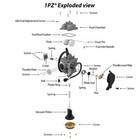 Carburetor For Suzuki Lt-f400 Ltf400 Ltf400f Eiger 400 4x4 2x4 13200-38f40 Carb