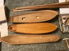 Vintage Large Lot Wood Model Boats Ships Parts Etc  