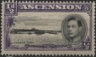 Ascension 1938  40-42 1 2p 1p 1 1 2p King George Vi   Scenery