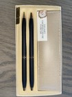 Vintage Cross Ball Point Pen  pencil Set With Box Ladies 2541 Black Discontinued