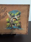 Antique Colored Leather Bound Photo Album Natural Bridge Virginia 1920s 6x4