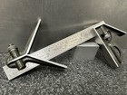 Vintage Drop Forged Steel Head Lufkin  6  Combination Square With Center Head