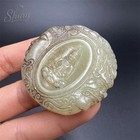 Authentic Ancient Chinese Artifact  Statue Feng Shui Ornaments Buddhist Gemstone