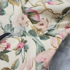 Vintage Split Decision Dress Size 12 Floral Tapestry Pleated Attached Blazer