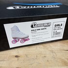 Chicago Girls  Lightweight Rink Roller Skates  White  Size Us 4  Crs1900 New